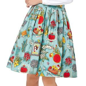 Grace Karin rockabilly pinup Frida Kahlo skirt